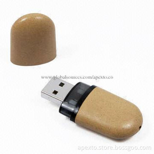 Recycle USB Stick with 16GB Storage Capacity, Supports Password Protection and Bootable Function